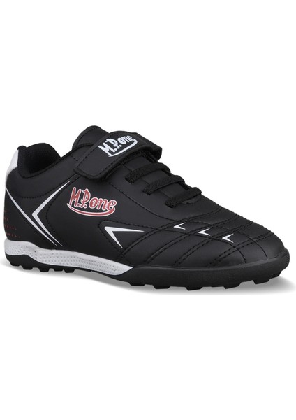Büyük Çocuk Bağcıklı / Velcro Siyah-Beyaz Halı Saha Futbol Ayakkabısı modelleri