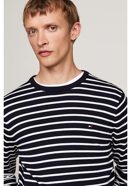 Erkek Bisiklet Yaka Kazak - Lacivert fırsatları