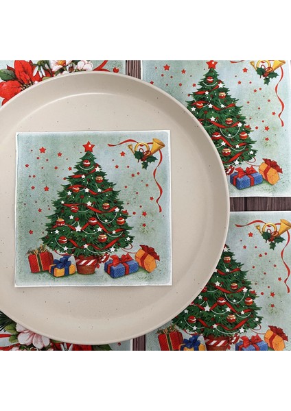 200 Paket Noel Peçete (Yurt Dışından)