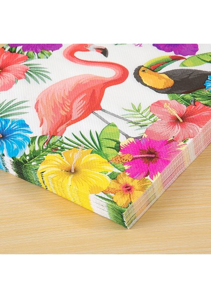 Flamingo Baskılı Kağıt Mendil 60 Peçete (Yurt Dışından)