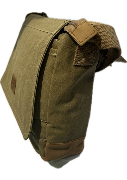 Kanvas Suya Dayanıklı 15.6'' Omuz Laptop Okul Postacı Çantası fiyatları