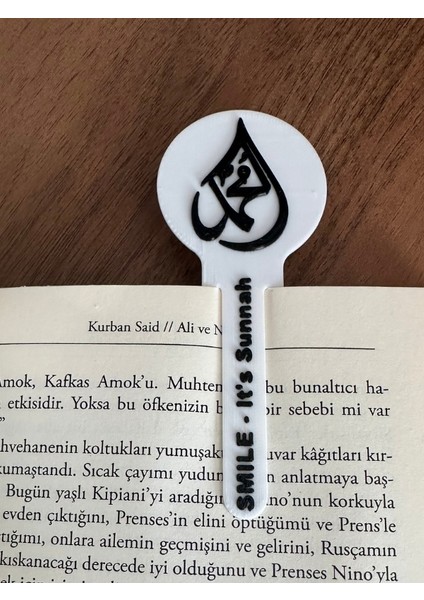 Gülümsemek Sünettir Kitap Ayracı