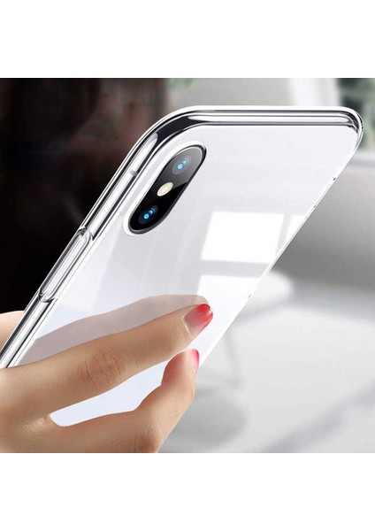 iPhone Xs Max Kılıf Ultra Ince Silikon Kılıf 0.2 mm