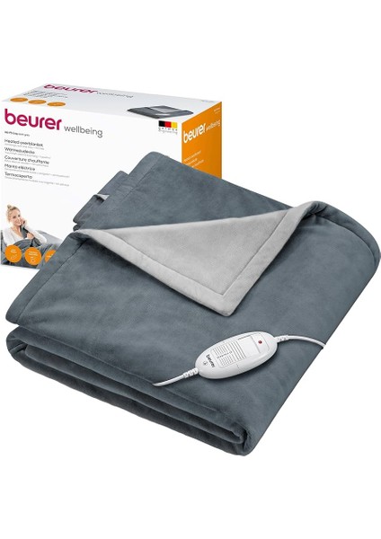 Hd 75 Dark Grey Elektrikli Battaniye