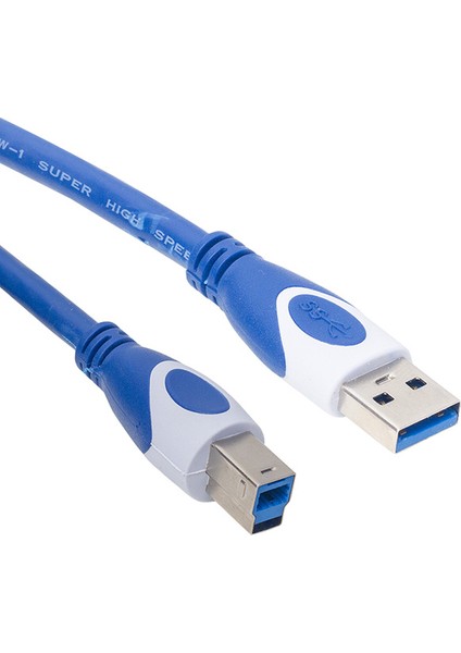 PM-31415 Prınter USB 3.0 1.5 Metre Siyah Yazıcı Kablosu