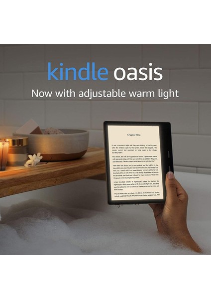 Kindle Oasis 8 gb 10. Nesil 7" E-Kitap Okuyucu Wi-Fi