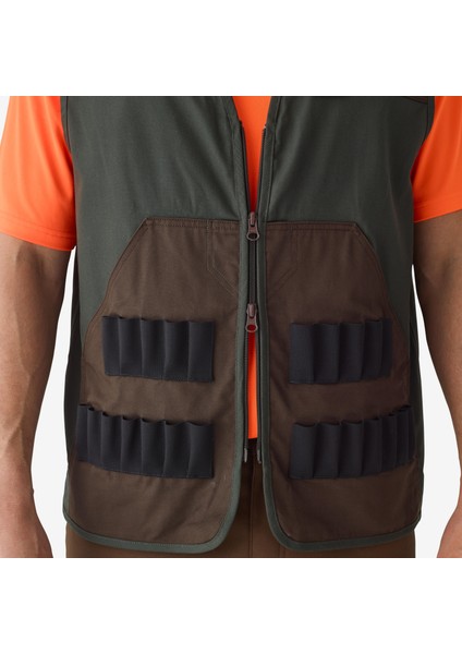 Solognac Erkek Avcı Yeleği - Çift Renkli - Avcılık ve Doğa Gözlemi - 100 indirimleri