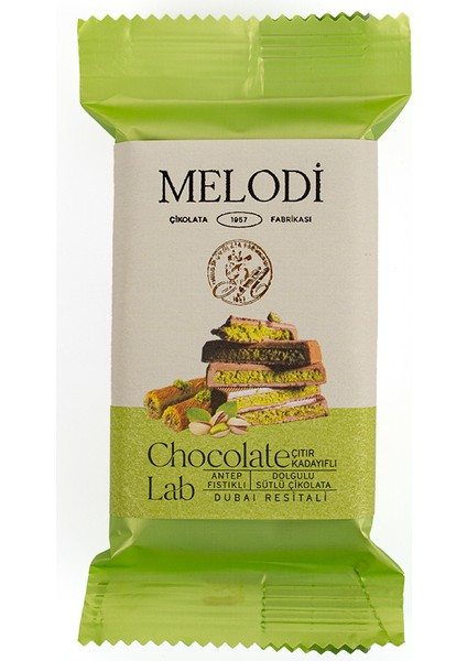 Melodi Çikolata Dubai Çikolatası 90 gr