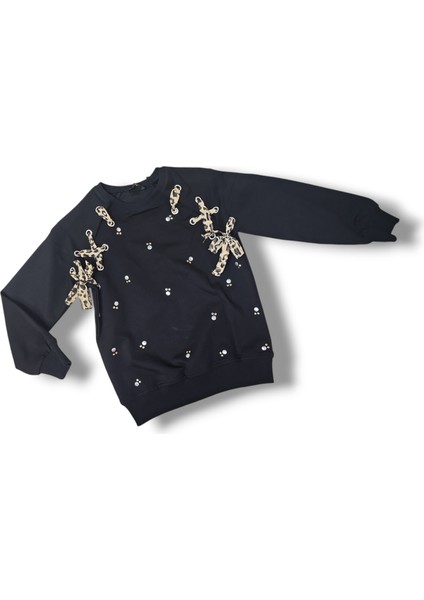 Tjs Leopar Kurdelalı Sweat 5/9