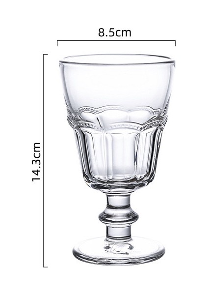 2 Parçalı Zarif Şarap Kadehi Meşrubat Bardağı Seti 240 ml (Yurt Dışından)