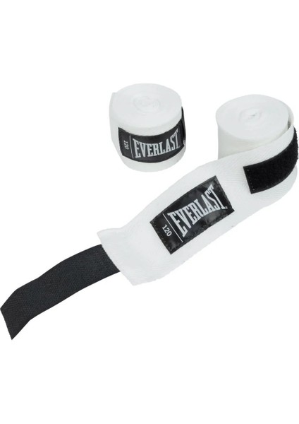 Everlast 120 Handwrap 305 cm Beyaz Boks Bandajı P00003245