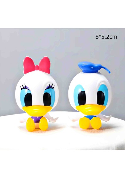 Donald ve Daisy Duck Sevimli Figür Seti - 8 cm