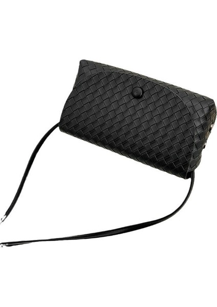 Niş Tasarım Çanta Kadınların Yeni Yaz Modası Çok Yönlü Banliyö Küçük Kare Çanta Doku Çok Yönlü Omuz Crossbody Çanta (Yurt Dışından)