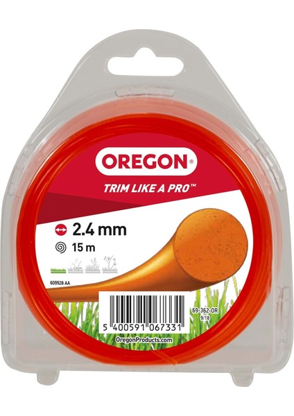 Tırpan Misina Ipi 1,3 mm 15 mt Oregon Elektrikli