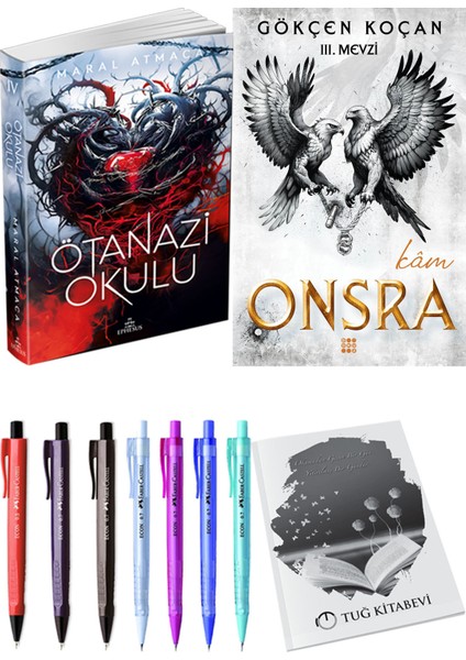 Onsra 3 Kam ve Ephesus Yayınları Ötanazi Okulu 4 Maral Atmaca 2li Set