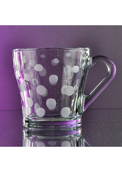 K20 6Lİ CAM KUPA 205CC HOTPOİNT DESENLİ modelleri