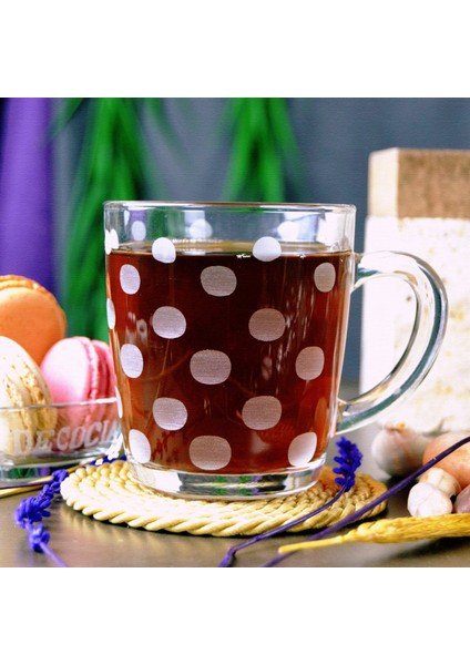 K220 6LI CAM KUPA 340CC HOTPOİNT DESENLİ fiyatları