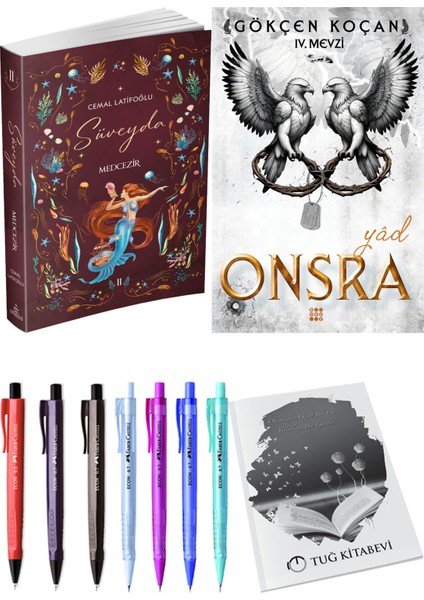 Onsra 4 Yad ve Süveyda 2 Medcezir Cemal Latifoğlu 2'li Set