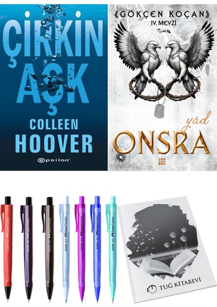 Onsra 4 Yad ve Çirkin Aşk Colleen Hoover 2'li Set