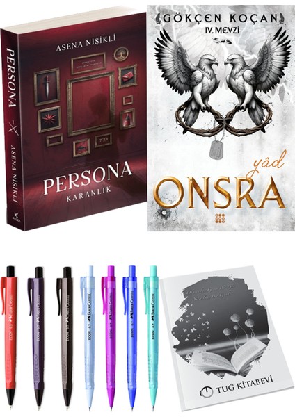 Onsra 4 Yad ve Persona Karanlık Asena Nişikli 2'li Set