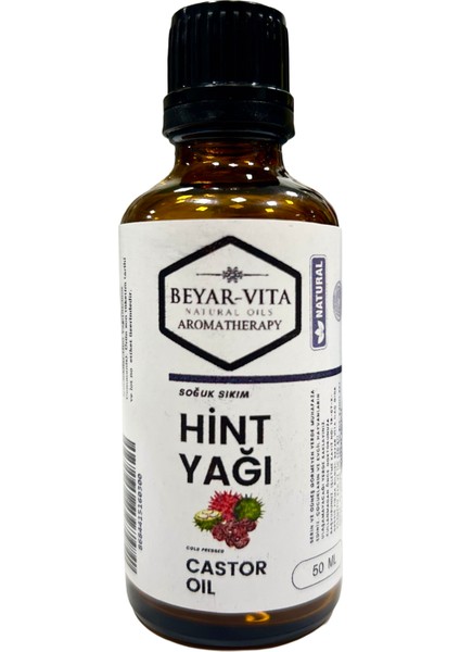 Hint Yağı - Castor Oil 50 ml