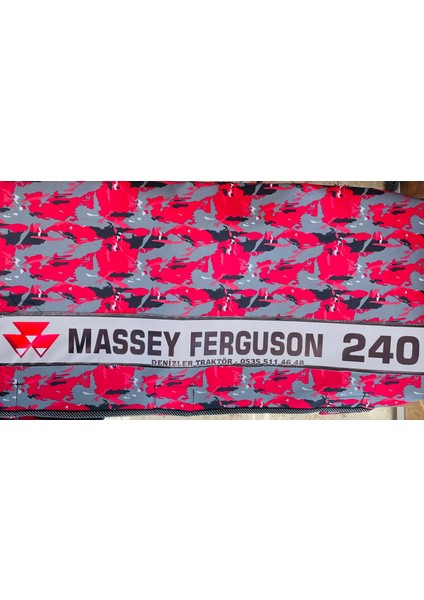 Massey Ferguson 240 Özel Dikim Özel Kumaş Branda