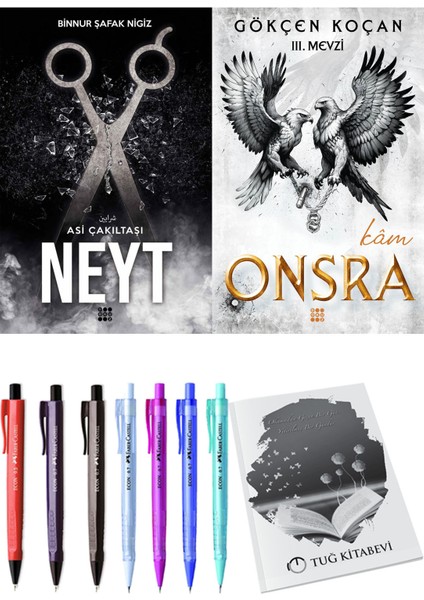 Onsra 3 Kam ve Asi Çakıltaşı 3 Neyt Binnur Şafak Nigiz 2'li Set