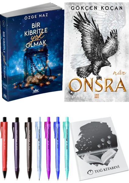 Onsra 1 Nar ve Guardian Yayınları Bir Kibritle Yok Olmak Özge Naz 2li Set