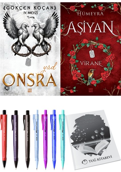 Aşiyan 1 Virane ve Dokuz Yayınları Onsra 4 Yad Gökçen Koçan + Hediyeli
