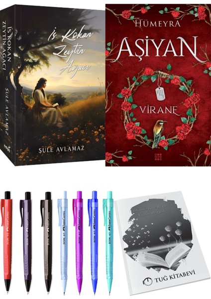 Aşiyan 1 Virane ve Is Kokan Zeytin Ağacı Şule Avlamaz 2li Set + Hediyeli