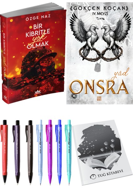 Onsra 4 Yad ve Guardian Yayınları Bir Kibritle Yok Olmak 2 Özge Naz 2li Set + Hediyeli