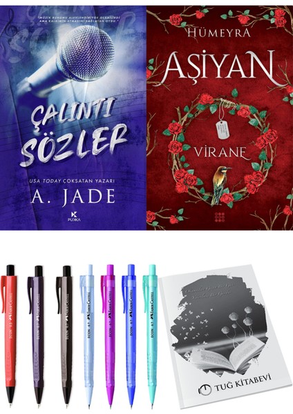 Aşiyan 1 Virane ve Çalıntı Sözler A. Jade 2li Set + Hediyeli