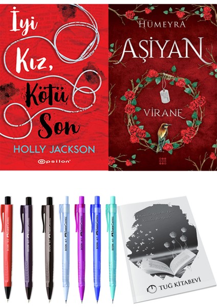 Aşiyan 1 Virane ve Epsilon Yayınevi Iyi Kız Kötü Son Holly Jackson 2li Set + Hediyeli