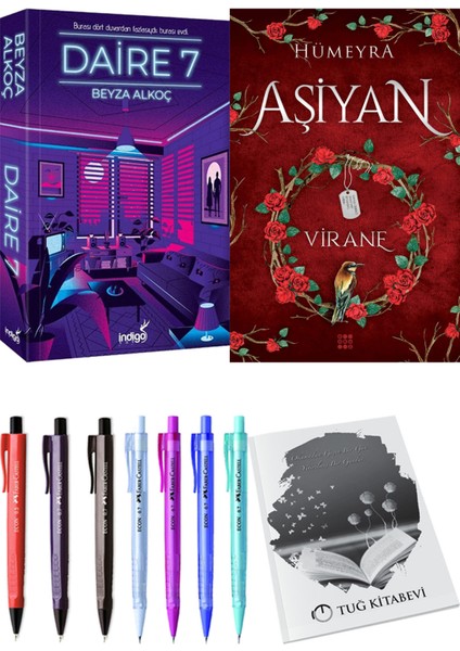 Aşiyan 1 Virane ve Daire 7 Beyza Alkoç 2li Set + Hediyeli