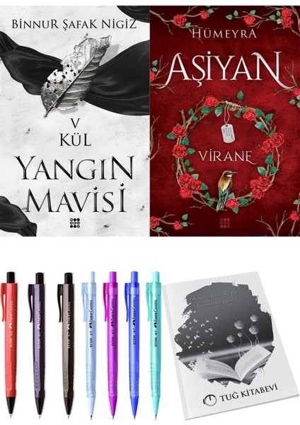 Aşiyan 1 Virane ve Dokuz Yayınları Yangın Mavisi 5 Kül Binnur Şafak Nigiz