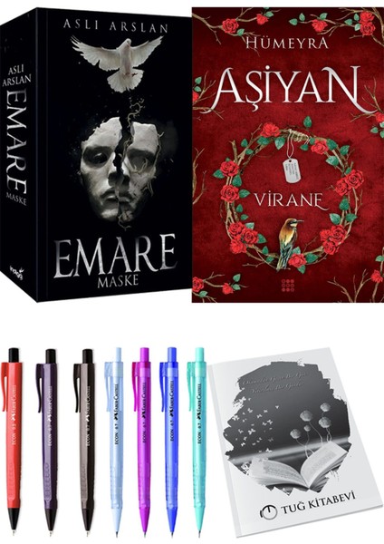 Aşiyan 1 Virane ve Emare Maske Aslı Arslan 2li Set + Hediyeli