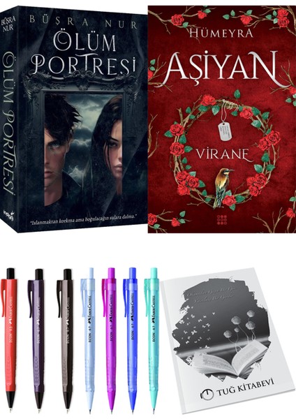 Aşiyan 1 Virane ve Ölüm Portresi Büşra Nur 2li Set + Hediyeli