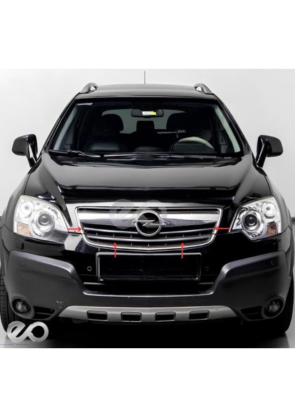 Opel Antara Krom Ön Panjur 3 Prç. 2007 Üzeri P. Çelik