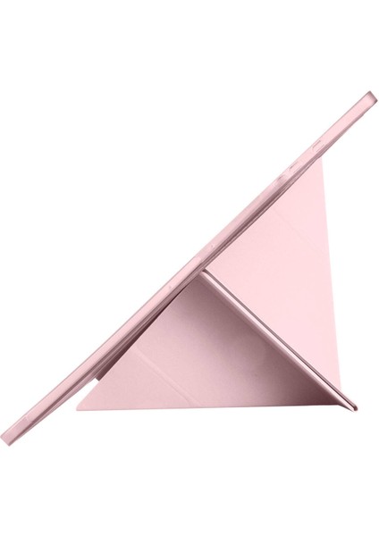 Galaxy Tab S9 Fe Tri Folding Kalem Bölmeli Standlı Kılıf