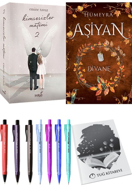 Aşiyan 2 Divane ve Kimsesizler Matemi 2 Emine Tavuz 2li Set