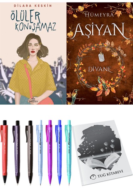 Aşiyan 2 Divane ve Ephesus Yayınları Ölüler Konuşamaz Dilara Keskin 2li Set