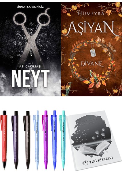 Aşiyan 2 Divane ve Dokuz Yayınları Asi Çakıltaşı 3 Neyt Binnur Şafak Nigiz 2li Set
