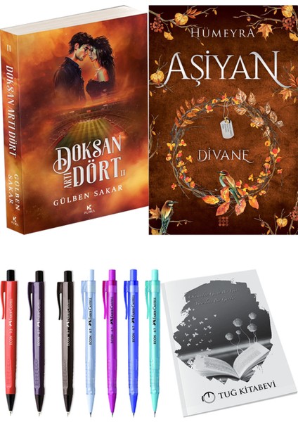 Aşiyan 2 Divane ve Doksan Artı Dört 2 Gülben Sakar 2li Set