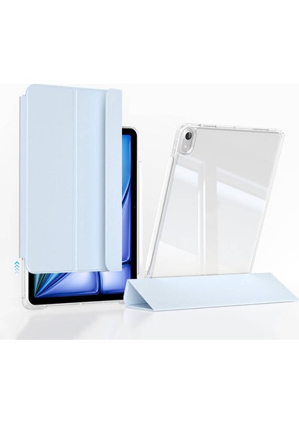 ​apple iPad Air 11 2024 Kılıf Magnetik Ayrılabilen Akıllı Uyku Modlu Sliding Tablet Kılıfı