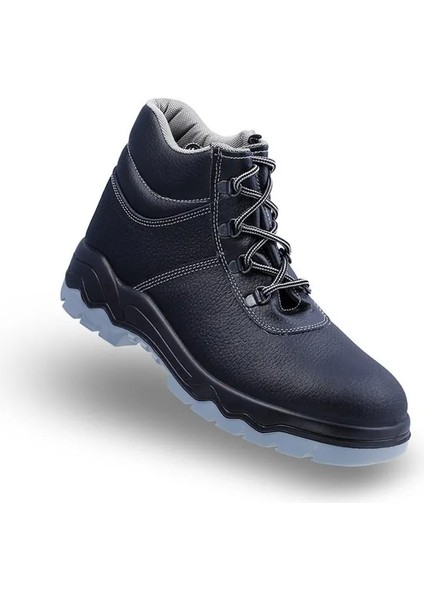 072R Deri İş Güvenlik Ayakkabısı Botu S1 Ce Belgeli Çelik Burunlu
