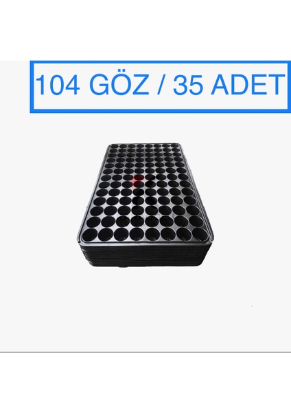 35 Adet 104 Göz Fide Viyol (Fidelik, Fide Altlığı, Fide Viyolü)