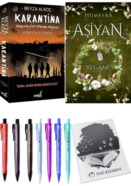 Aşiyan 3 Yegane ve Karantina 4 Beyza Alkoç 2li Set