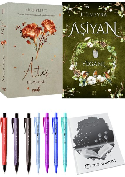 Aşiyan 3 Yegane ve Ateş Ulaşmak 2 Filiz Puluç 2li Set