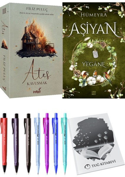 Aşiyan 3 Yegane ve Ateş Kavuşmak 3 Filiz Puluç 2li Set