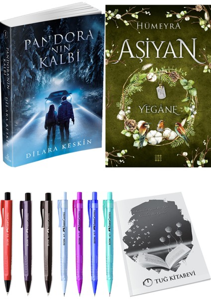 Aşiyan 3 Yegane ve Ephesus Yayınları Pandora'nın Kalbi 1 Dilara Keskin 2li Set